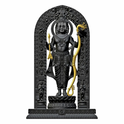 Shree Ram Lalla Murti Ayodha's Shree Ram Statue Home Decor for Living Room-Office