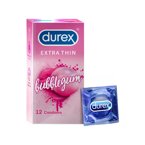 Durex Extra Thin Bubblegum Condom